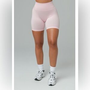 INAKA color Blush set Top is NWT shorts worn 1x still in excellent condition.